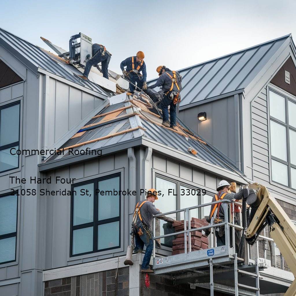 Commercial Roofing, The Hard Four, 21058 Sheridan St, Pembroke Pines, FL 33029