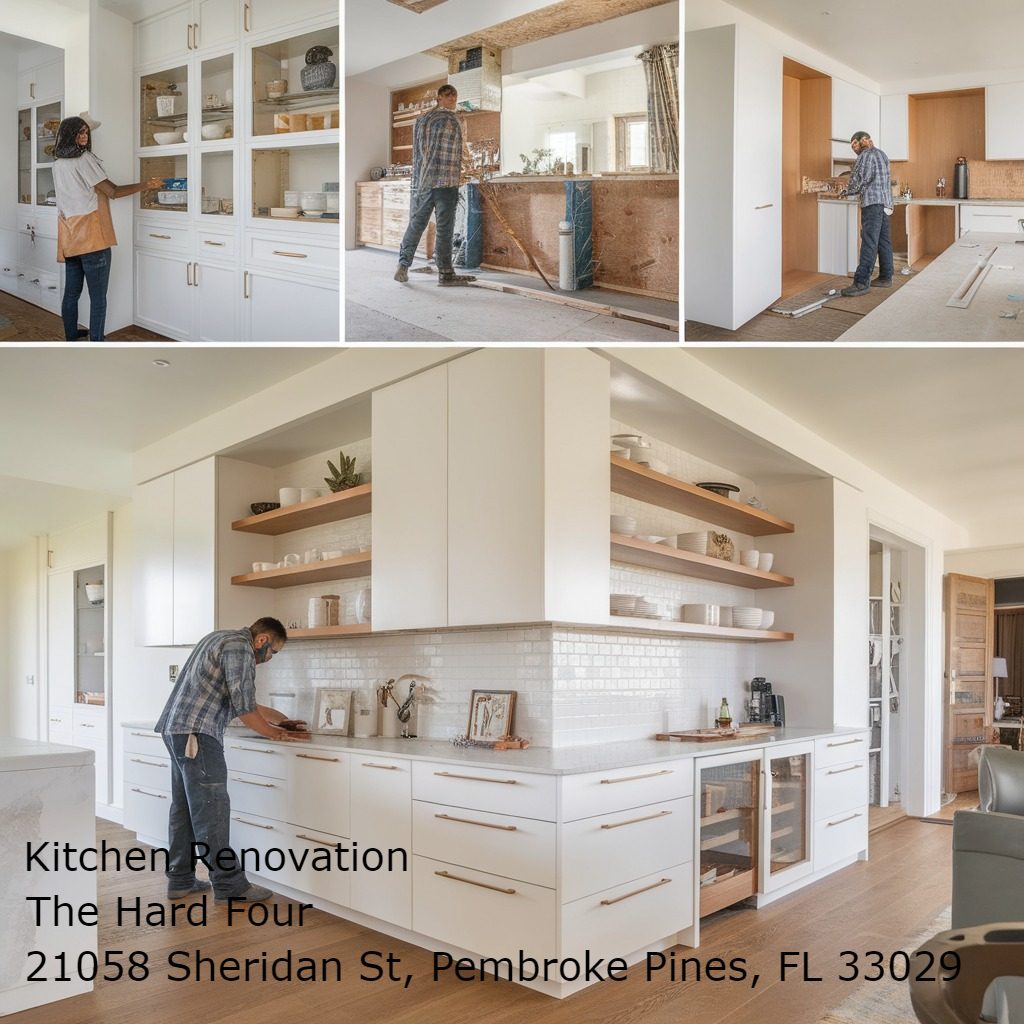 Kitchen Renovation, The Hard Four, 21058 Sheridan St, Pembroke Pines, FL 33029