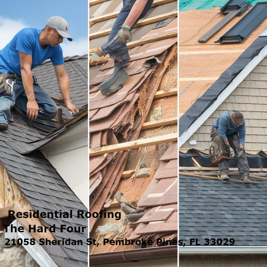 Residential Roofing, The Hard Four, 21058 Sheridan St, Pembroke Pines, FL 33029